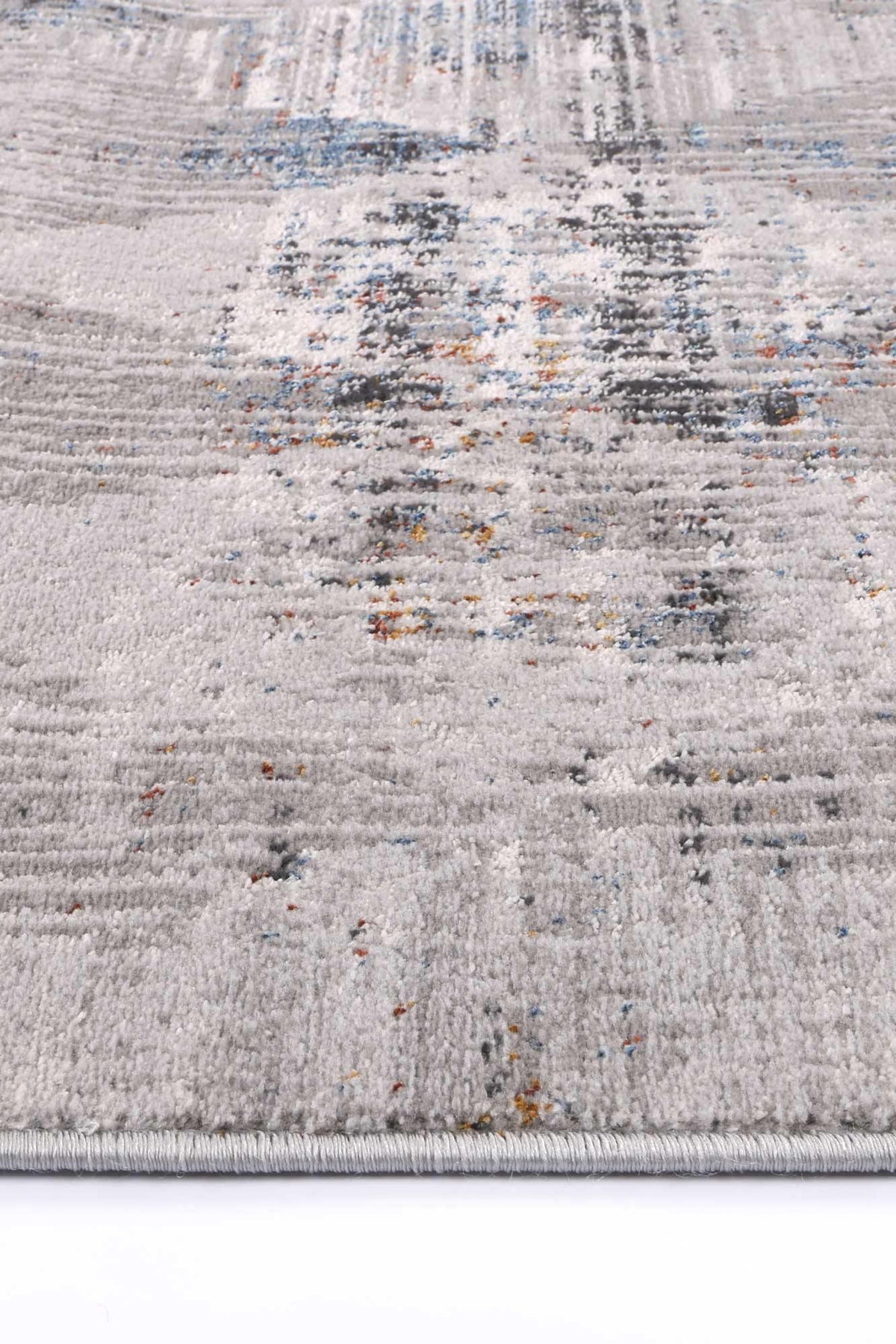 Drift Grey Multi Diamond Transitional Rug - The Rugs