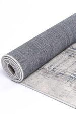 Drift Grey Blue Diamond Rug - The Rugs