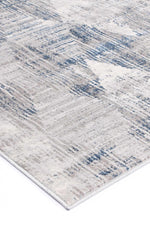 Drift Grey Blue Diamond Rug - The Rugs