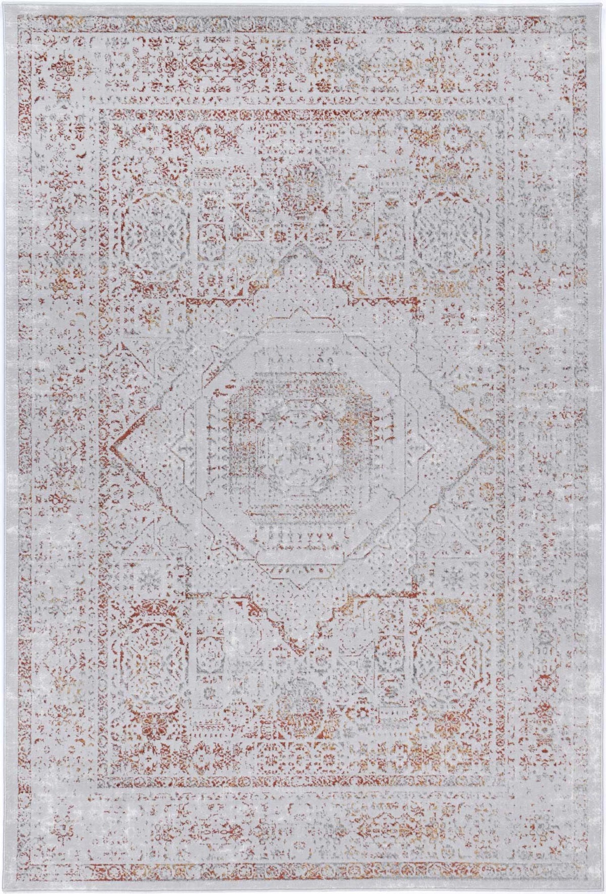 Drift Rust Traditional Rug - The Rugs