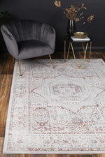 Drift Rust Traditional Rug - The Rugs