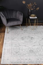 Drift Grey Traditional Rug - The Rugs