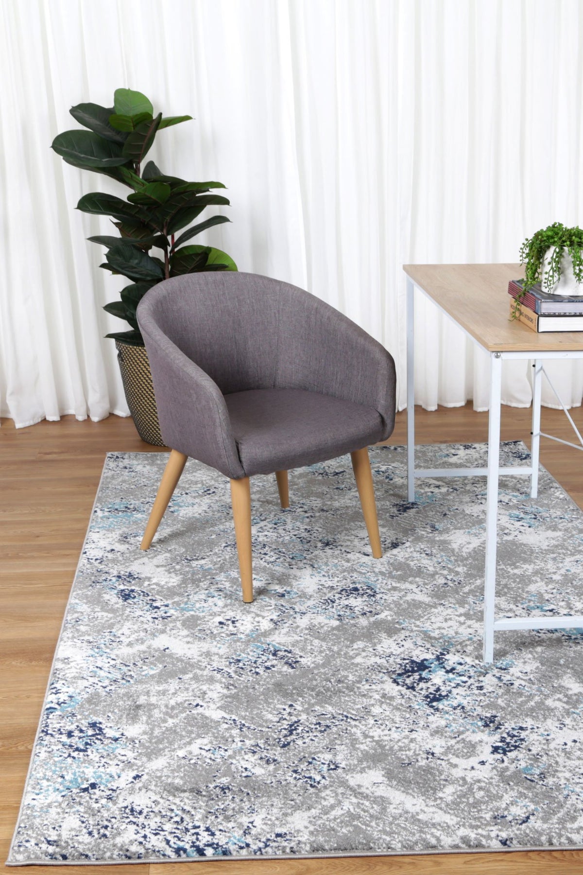 Alpine Grey Blue Rug