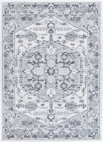 Alpine Grey White Rug