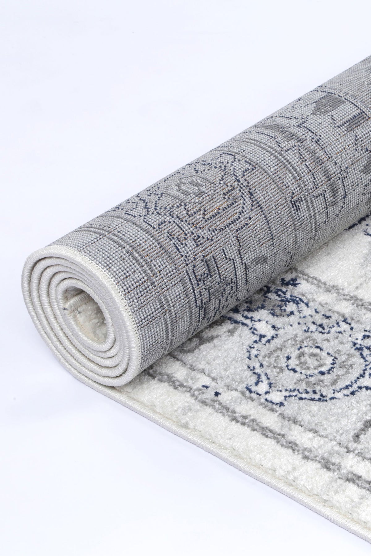 Alpine Grey White Rug
