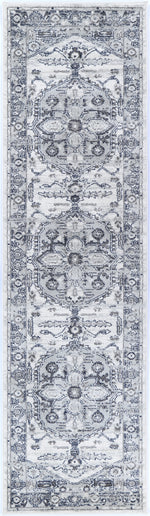 Alpine Grey White Rug