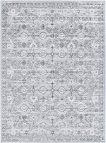 Alpine Grey White Ancient Rug