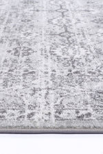 Alpine Grey White Ancient Rug