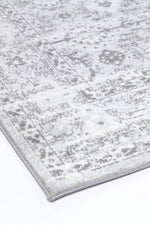 Alpine Grey White Ancient Rug