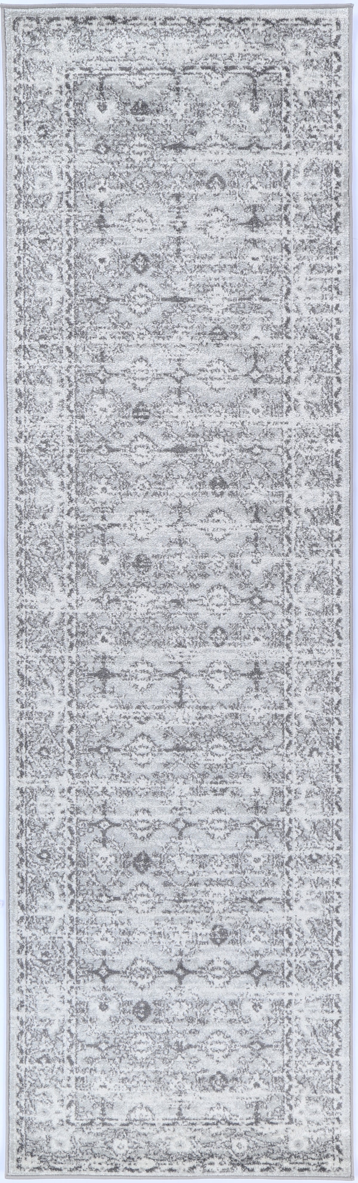 Alpine Grey White Ancient Rug