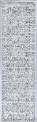 Alpine Grey White Ancient Rug