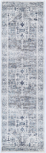 Alpine Cream Blue Traditional Rug