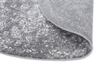Alpine Grey Transitional Round Rug