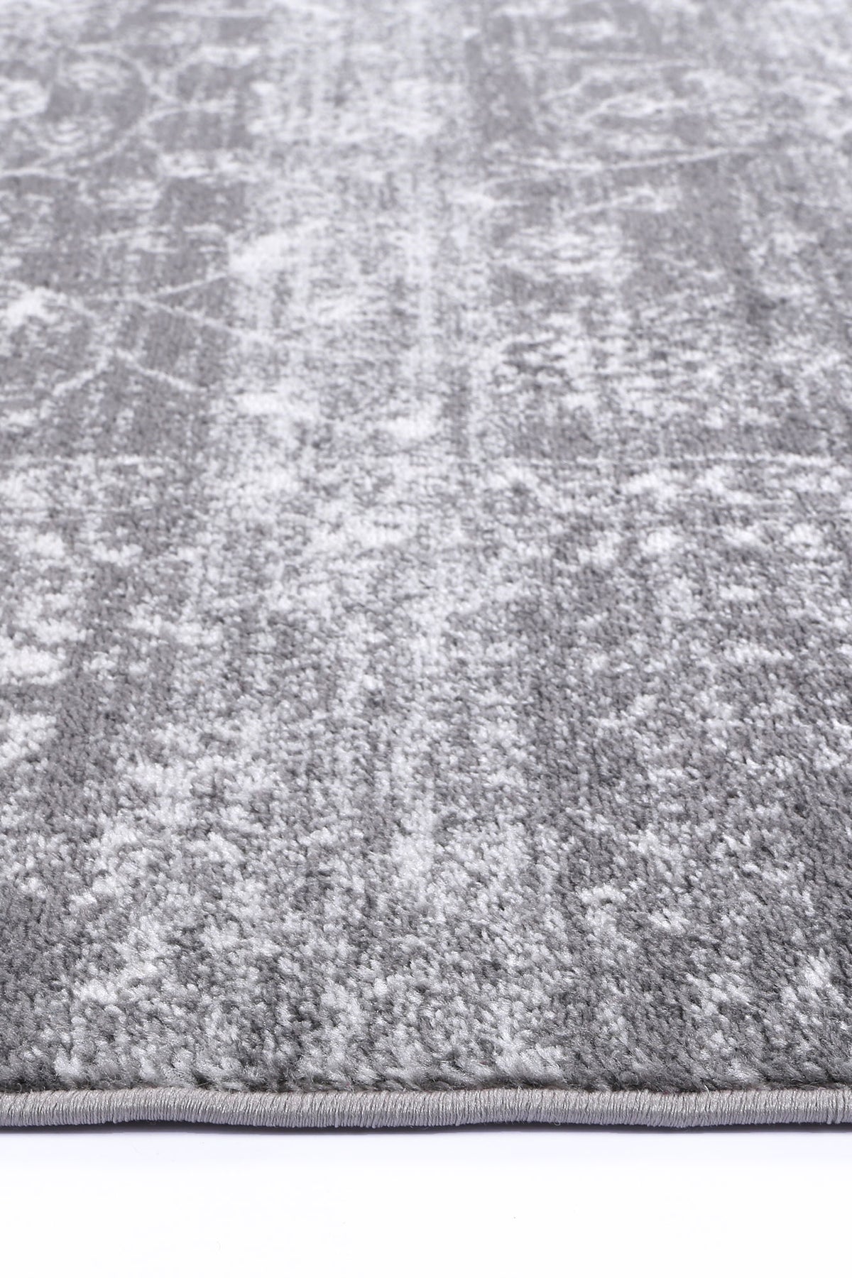 Alpine Grey Transitional Round Rug