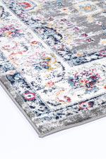 Alpine Grey Multi Traditional Rug