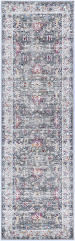 Alpine Grey Multi Traditional Rug
