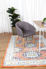 Alpine Rust Multi Traditional Rug