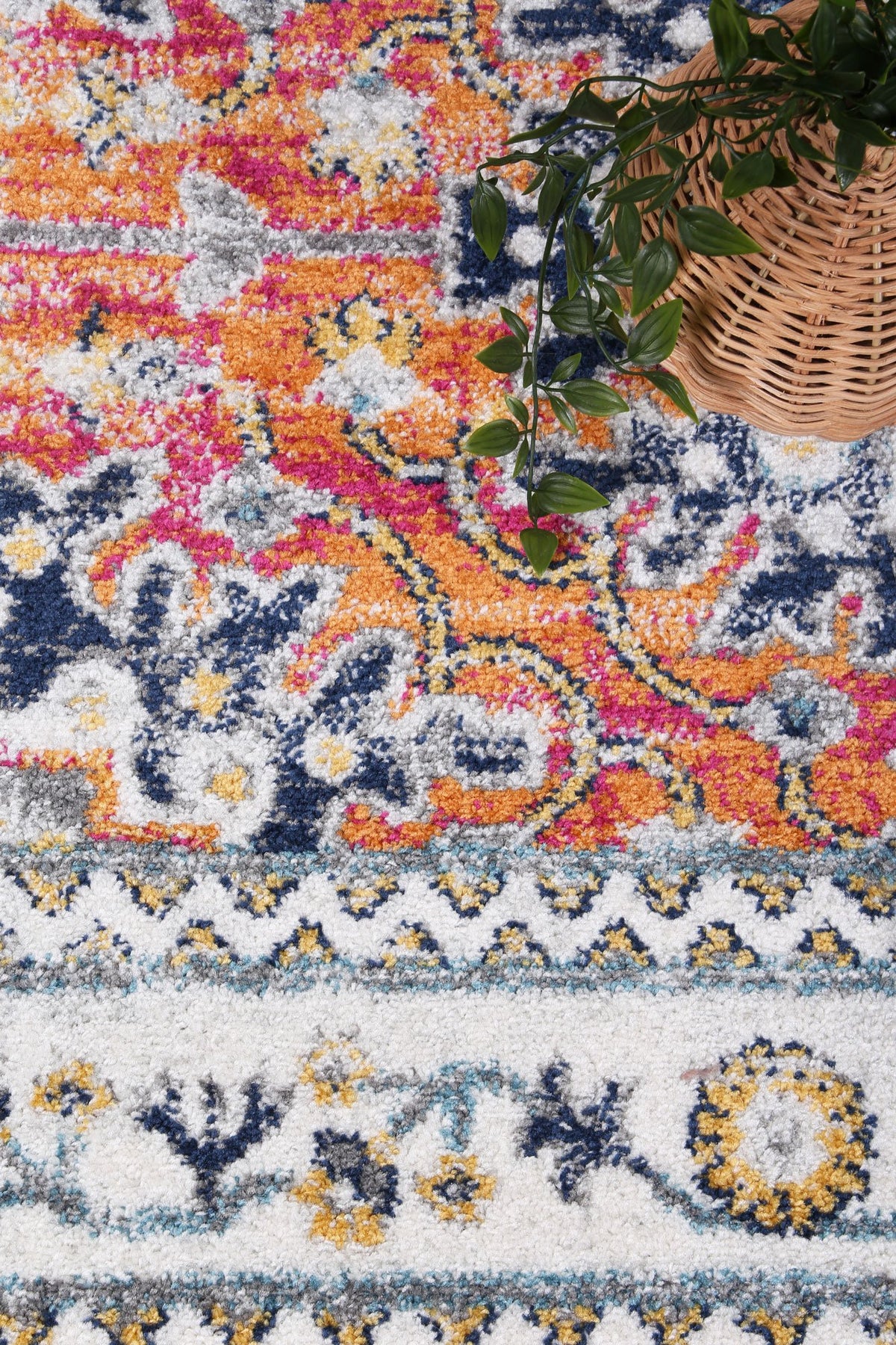 Alpine Rust Multi Traditional Rug