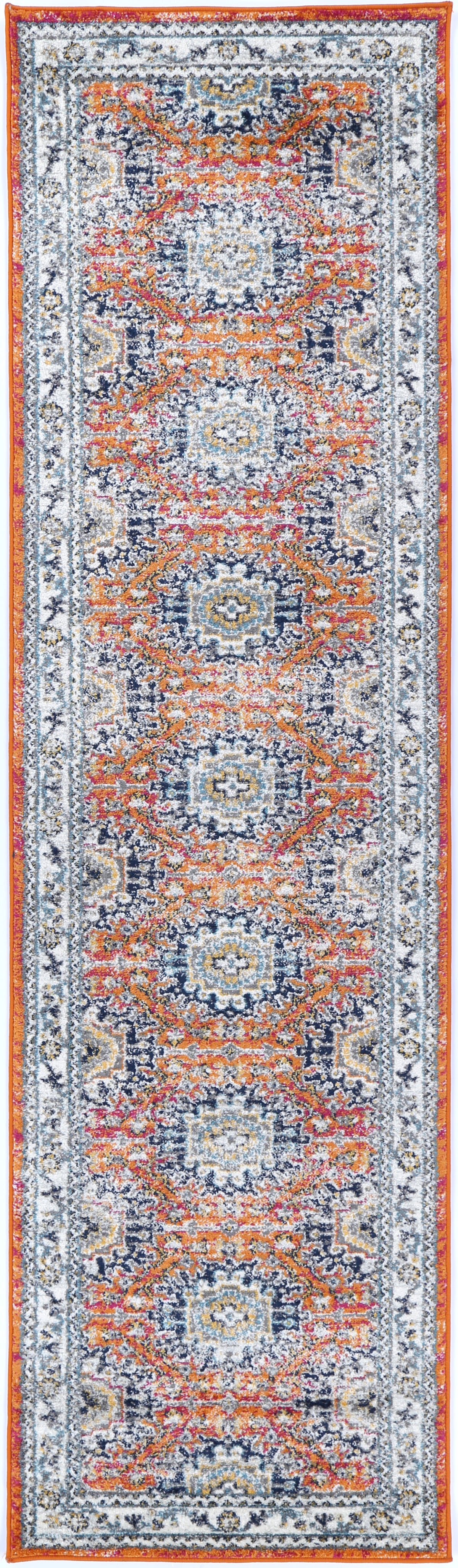 Alpine Rust Multi Traditional Rug