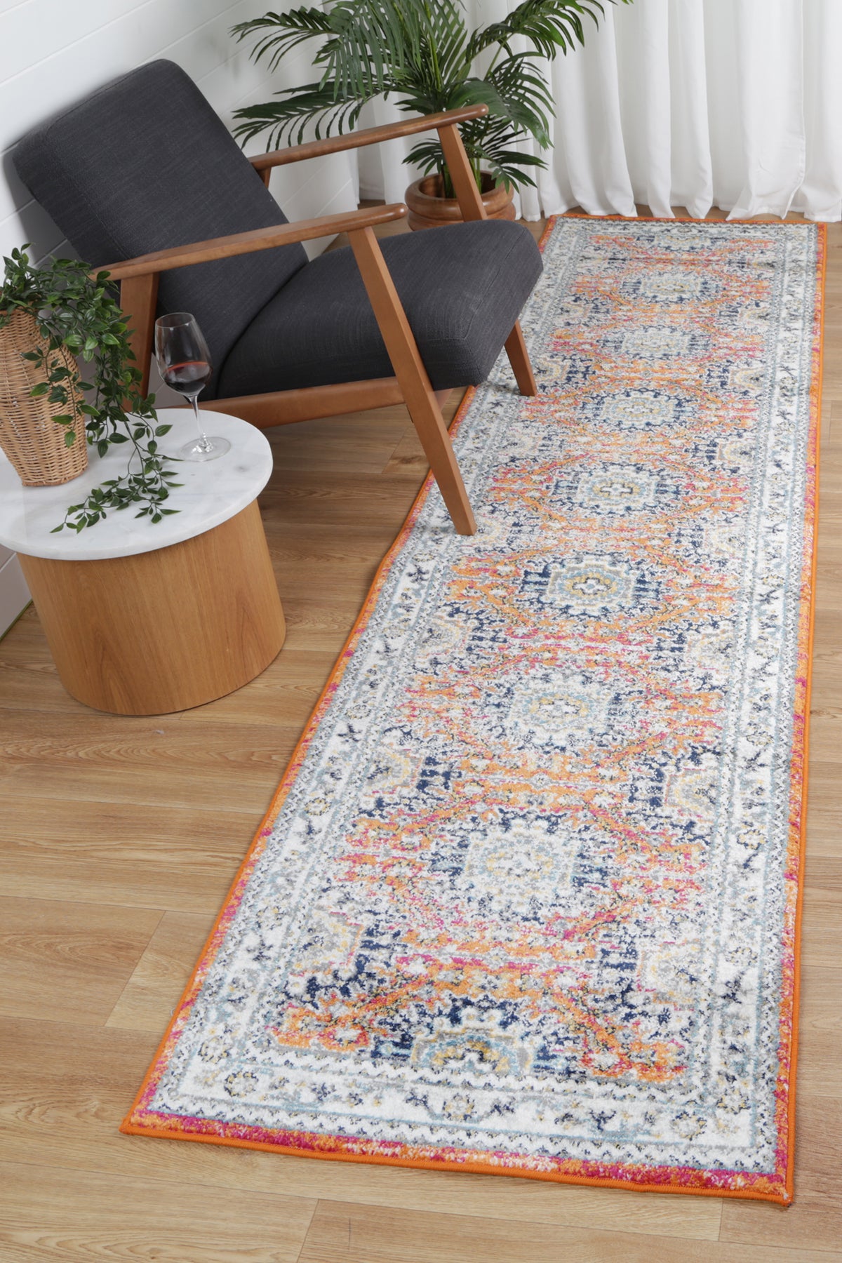 Alpine Rust Multi Traditional Rug
