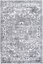 Premium Quality Abbot Traditional Black Grey Rug | The Rugs