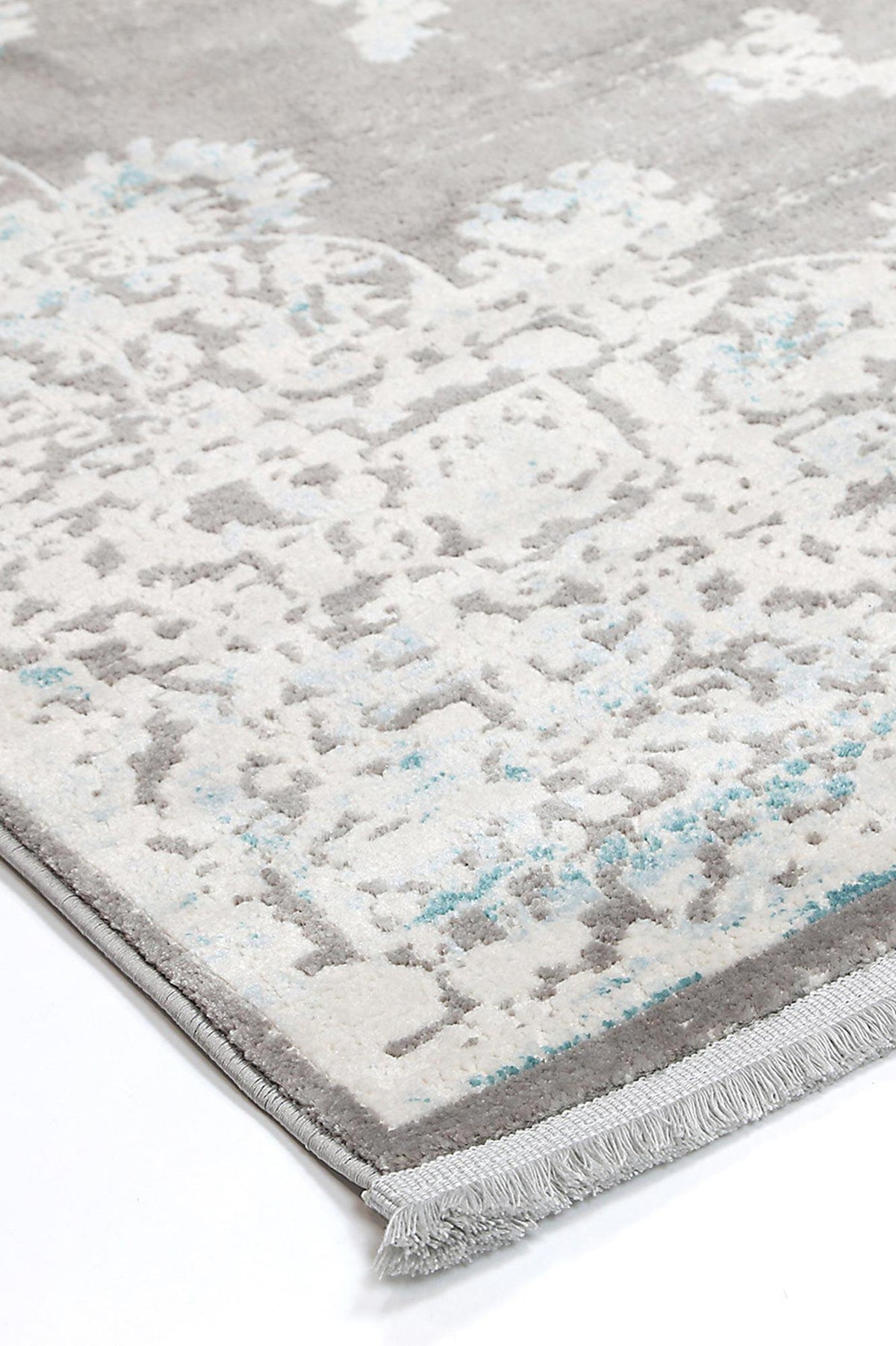 Dante Medallion Blue Rug - The Rugs