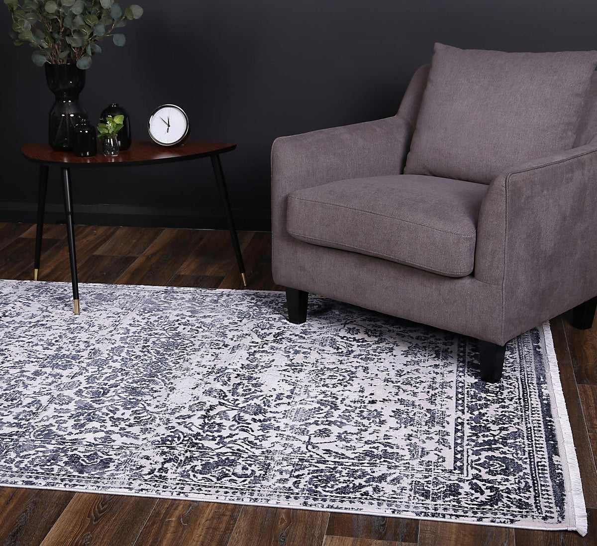 Dante Copal Navy Rug - The Rugs