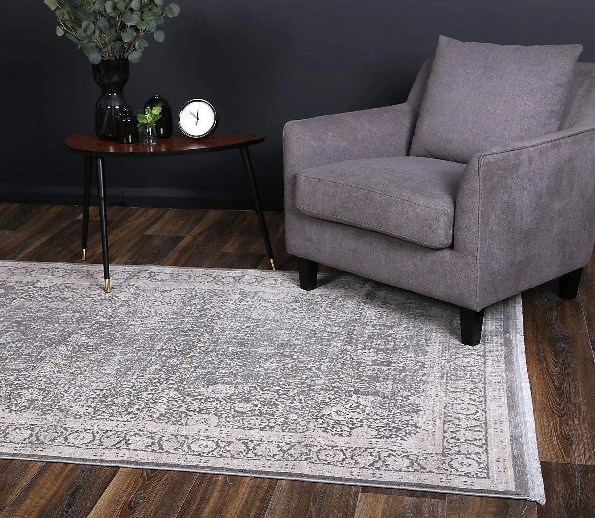 Dante Carmel GreyRug - The Rugs