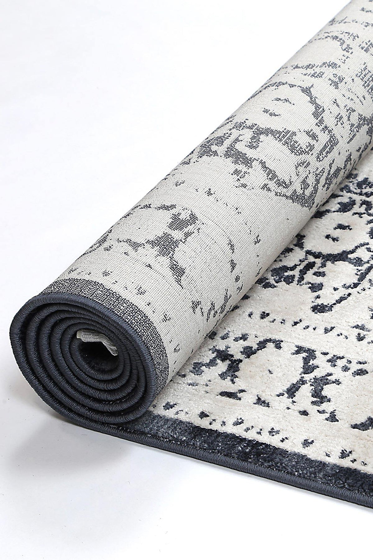 Dante Manne Navy Rug - The Rugs