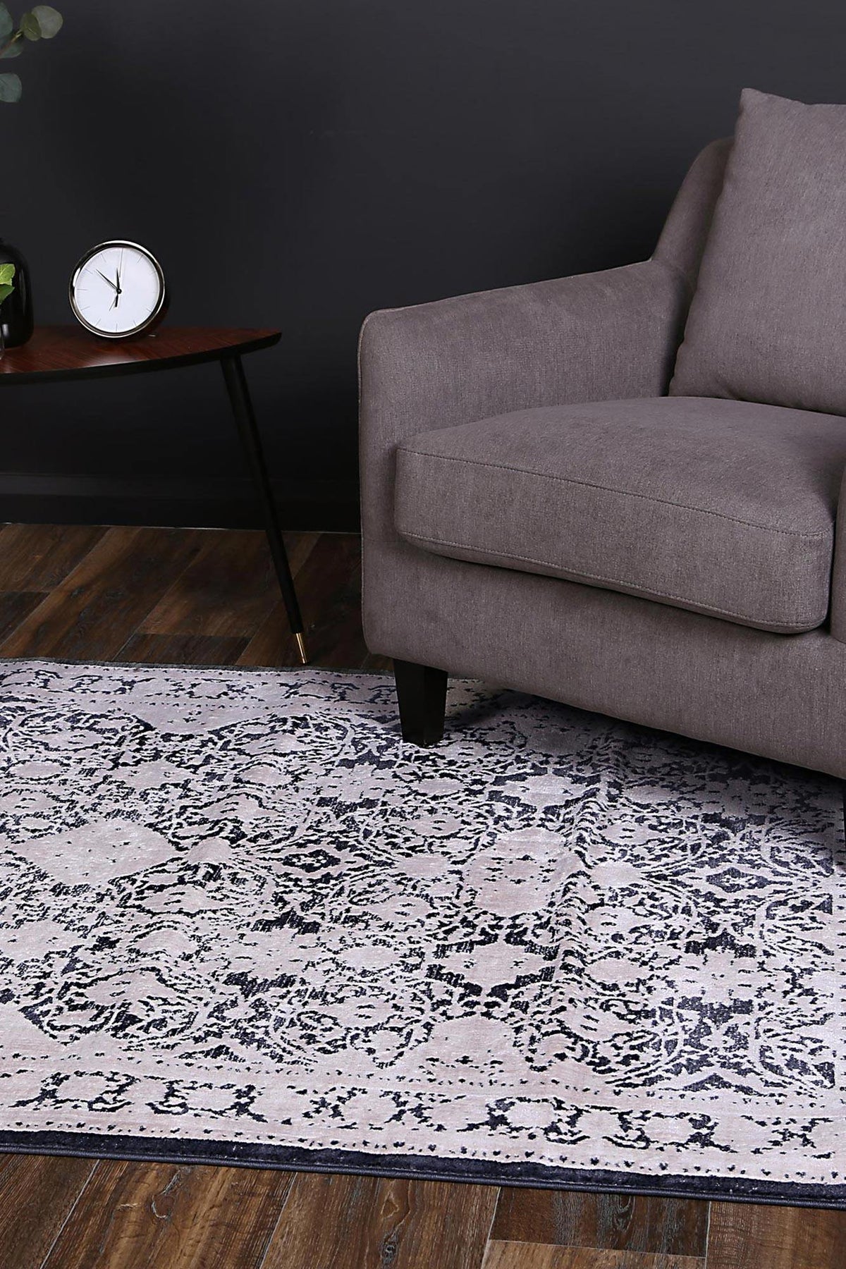 Dante Manne Navy Rug - The Rugs