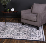 Dante Manne Navy Rug - The Rugs
