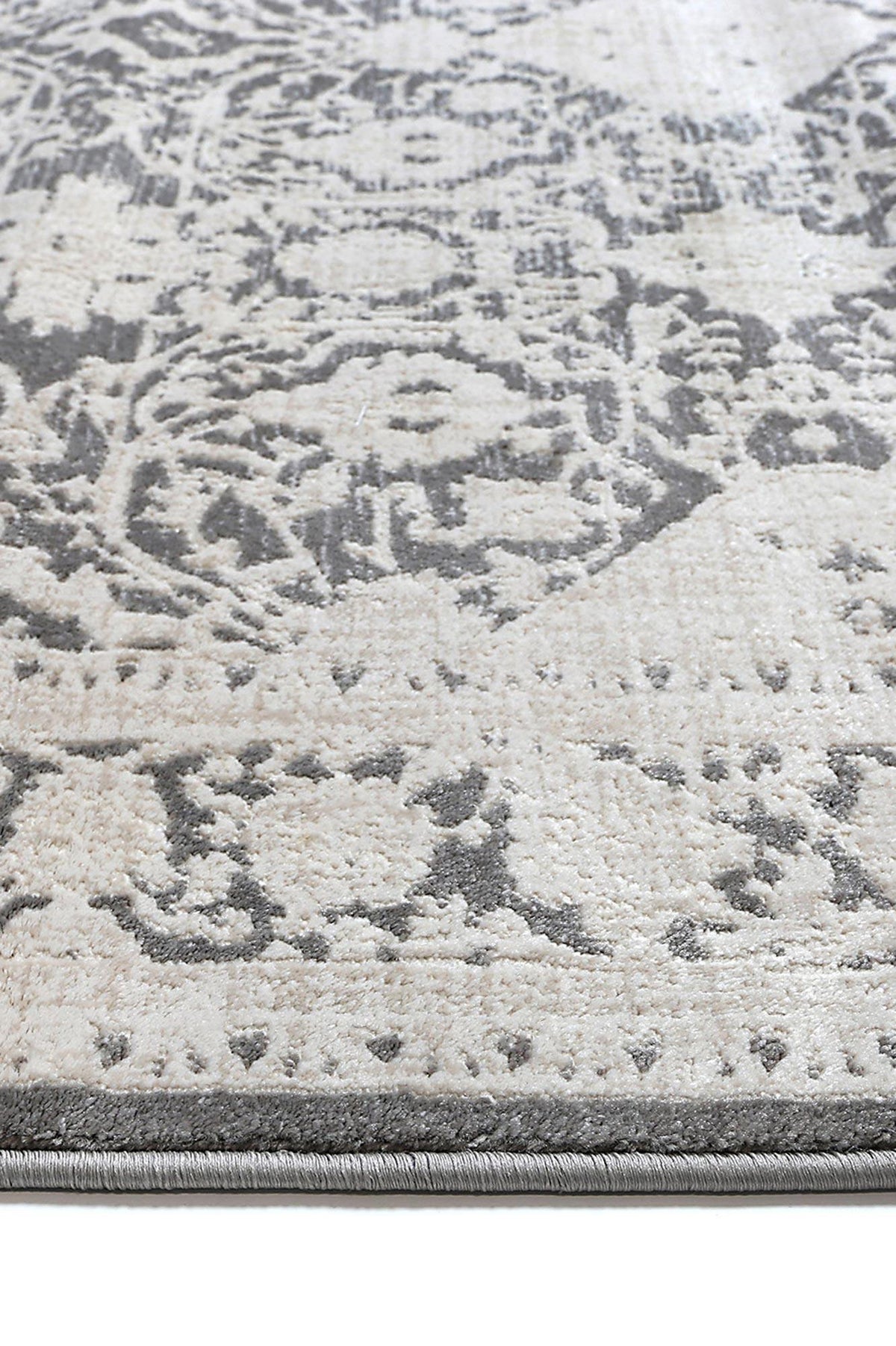 Dante Manne Grey Rug - The Rugs