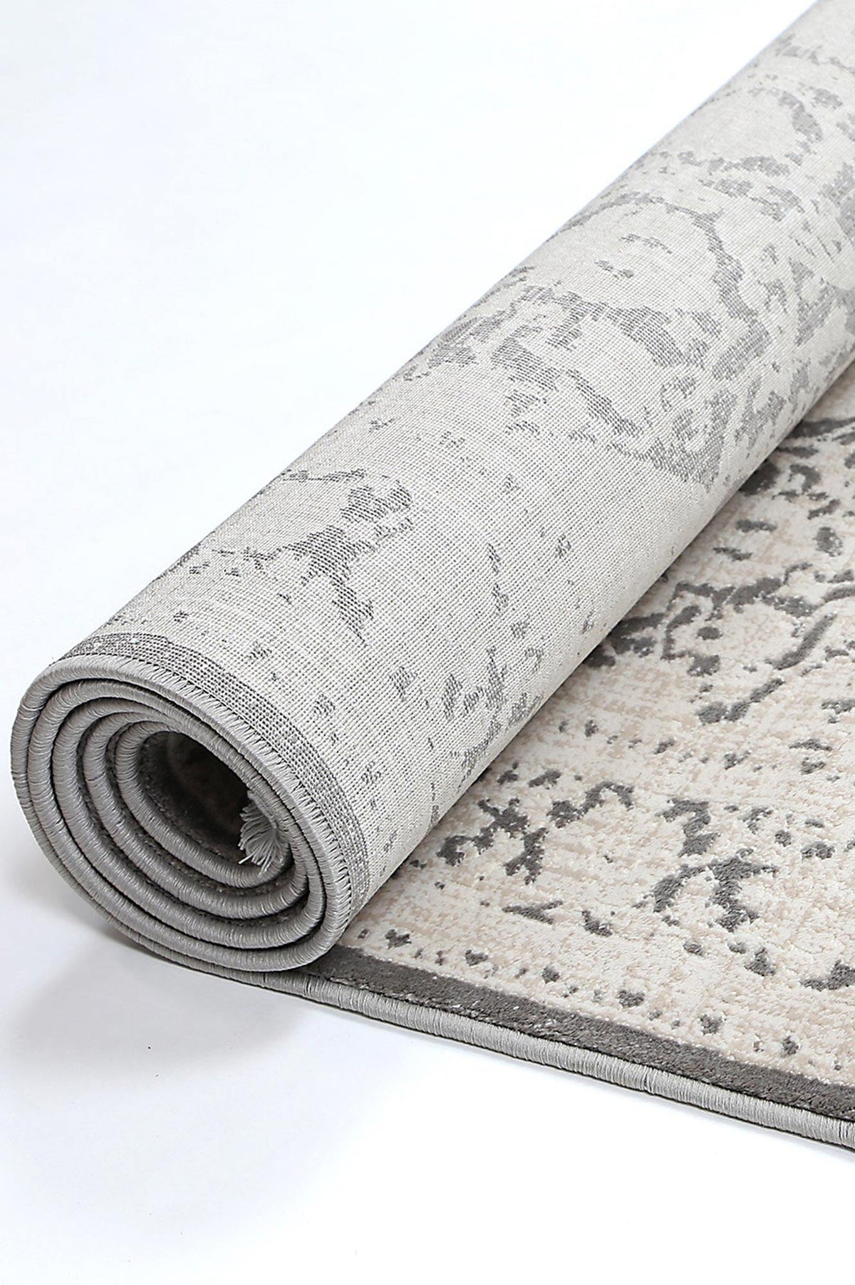 Dante Manne Grey Rug - The Rugs