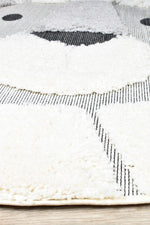 Kingdom Silver Grey Kids Plush Lion Rug, [cheapest rugs online], [au rugs], [rugs australia]