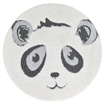 Kingdom Cream Ivory Kids Plush Panda Rug, [cheapest rugs online], [au rugs], [rugs australia]