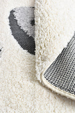 Kingdom Cream Ivory Kids Plush Panda Rug, [cheapest rugs online], [au rugs], [rugs australia]