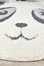 Kingdom Cream Ivory Kids Plush Panda Rug, [cheapest rugs online], [au rugs], [rugs australia]