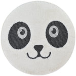 Kingdom Cream Ivory Black Kids Plush Panda Rug, [cheapest rugs online], [au rugs], [rugs australia]