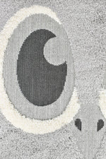 Kingdom Grey Silver Kids Plush Bird Rug, [cheapest rugs online], [au rugs], [rugs australia]