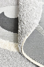 Kingdom Grey Silver Kids Plush Bird Rug, [cheapest rugs online], [au rugs], [rugs australia]