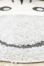 Kingdom Grey Silver Kids Plush Zebra Rug, [cheapest rugs online], [au rugs], [rugs australia]