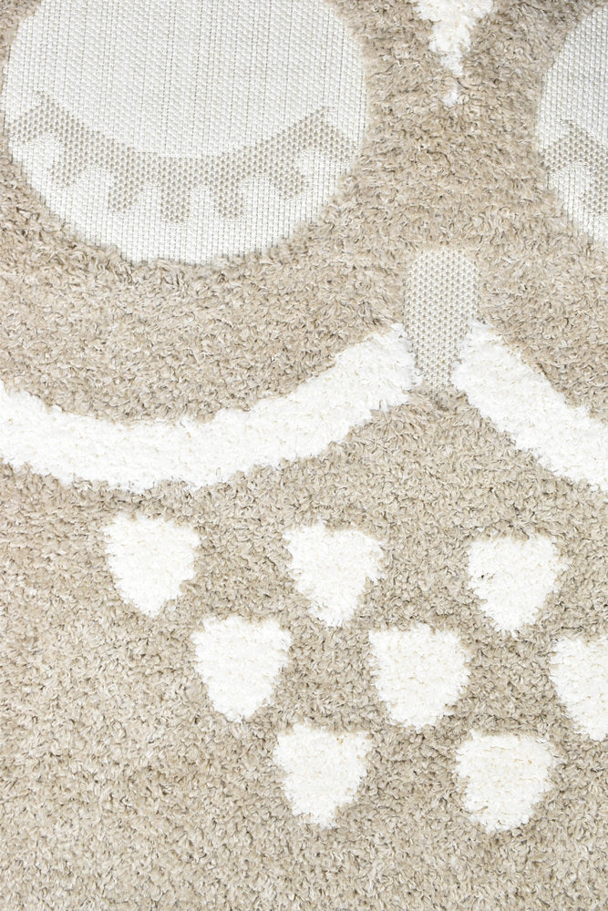 Kingdom Beige Kids Plush Owl Rug, [cheapest rugs online], [au rugs], [rugs australia]