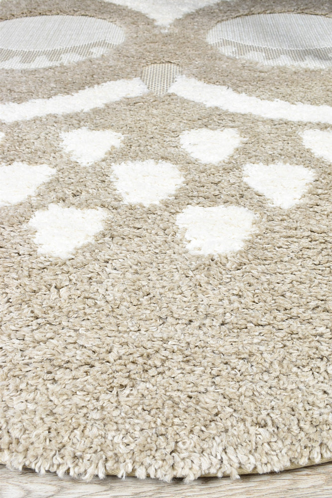 Kingdom Beige Kids Plush Owl Rug, [cheapest rugs online], [au rugs], [rugs australia]