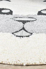 Kingdom Cream Ivory Kids Plush Cat Rug, [cheapest rugs online], [au rugs], [rugs australia]