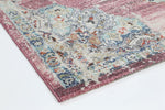 Clara Hollow Medalion Transitional Blush Rug - The Rugs