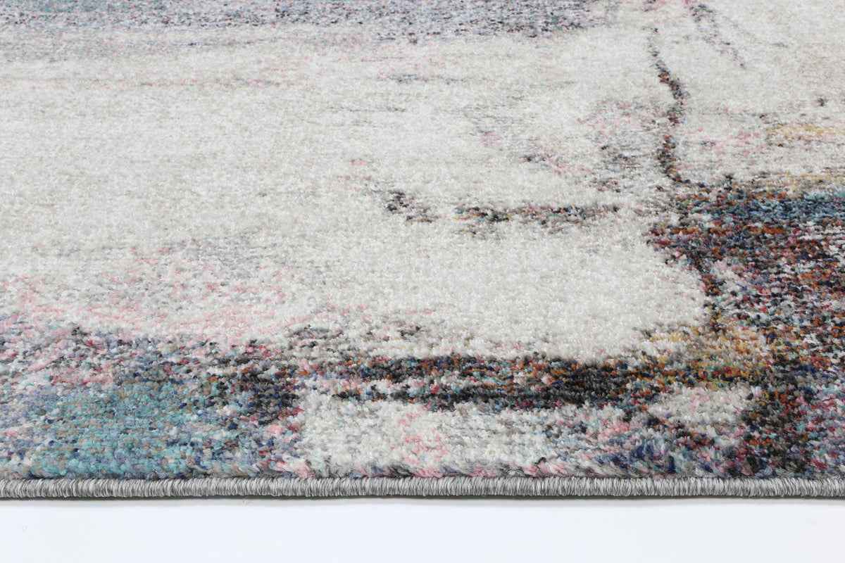Clara Aveza Abstract Grey Rug - The Rugs