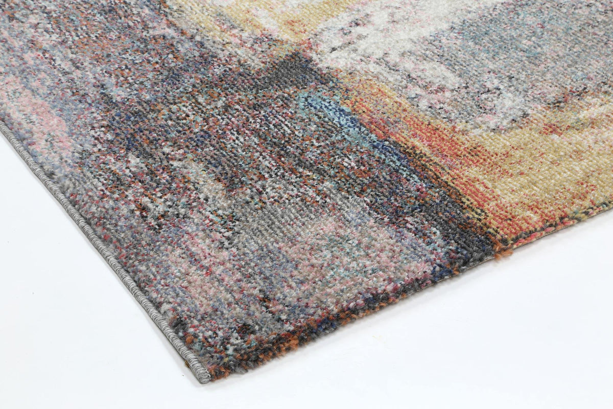 Clara Aveza Abstract Grey Rug - The Rugs