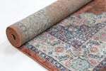 Clara Brentwood Transitional Rust Rug - The Rugs