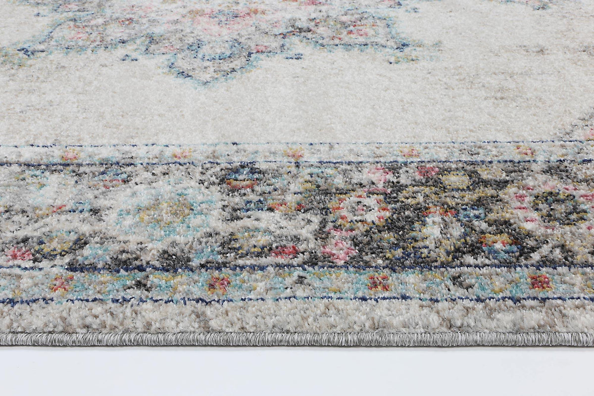 Clara Brentwood Transitional Cream Rug - The Rugs