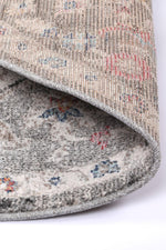 Clara Alexander Transitional Grey Round Rug - The Rugs